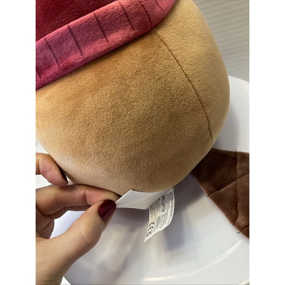 Squishmallow Kellytoy Harvest Squad Chip the Beaver Stuffed Animal‎ Plush Toy 8" - Picture 6 of 8